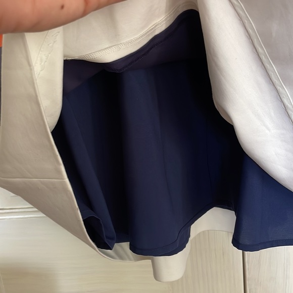 Kate Spade Navy and Orange Belted Dress - Picture 12 of 12